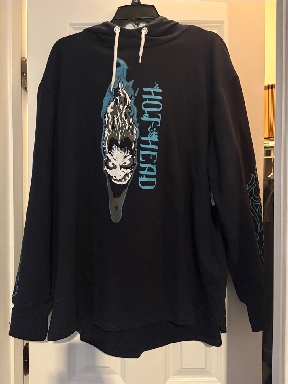 Disney hades - Black Graphic Hoodie Shirt - Men's